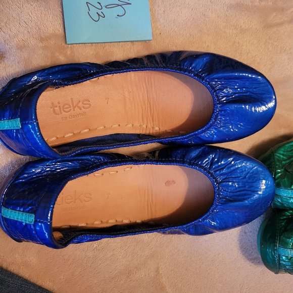 Tieks Shoes - Excellent Tieks, Sapphire, size 7